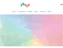 Tablet Screenshot of isyec.org